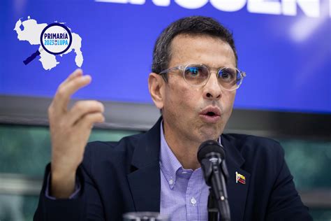 Perfil Henrique Capriles Sue A Con Que A La Tercera Sea La Vencida