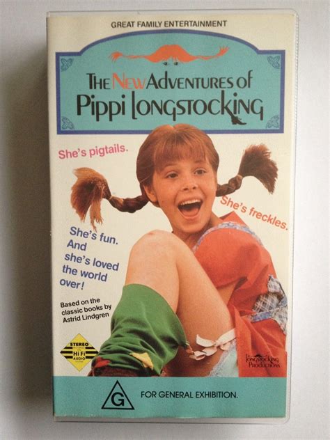 The New Adventures Of Pippi Longstocking ~ As New Vhs Video Ebay