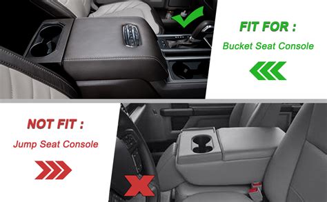 PIMCAR Center Console Cover Compatible With Ford 2015 2020 F150 2017