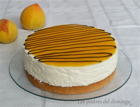 Tarta de melocotón en almíbar Los postres del domingo