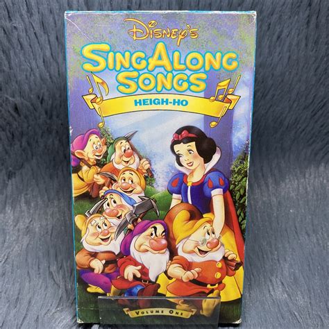 Disneys Sing Along Songs Snow White Heigh Ho Vhs 1994 Volume 1