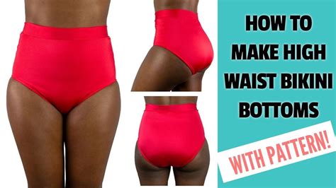 How To Sew A High Waisted Swimsuit Diy Bikini Pattern Artofit