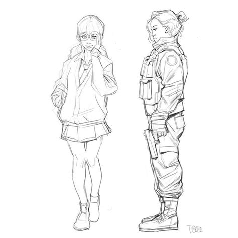 Tb Choi On Instagram Tbchoi Character Design Sketches