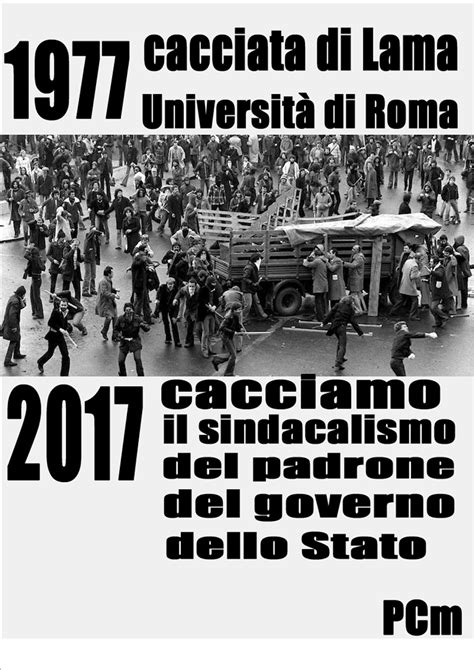 Proletari Comunisti Pc 17 Febbraio 40 Anni Fa Una Grande Pagina