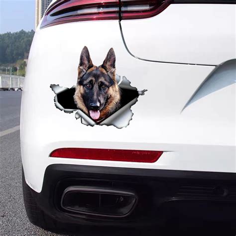 German Shepherd Car Decal