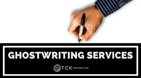 Ghostwriting Services Tck Publishing