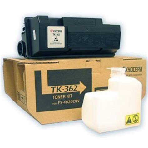 Made By Kyocera Mita TK 362 TK362 1T02J20US0 Black Toner Cartridge FS