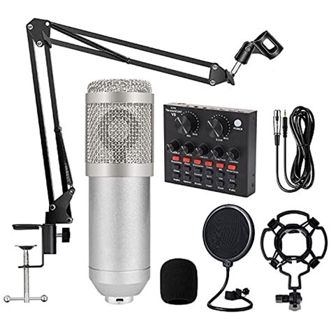 Buy Cezo Bm Condenser Microphone Bundle Streaming Mic Mic Kit With