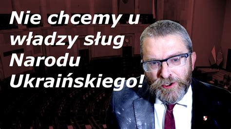 Grzegorz Braun Ostro O Sikorskim Konfederacja Youtube