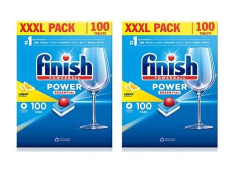 Finish power essential vaatwastabletten lemon - 200 stuks kopen ...