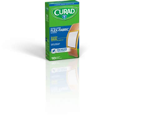 Curad Flex Fabric Bandages Tan 10 Ct