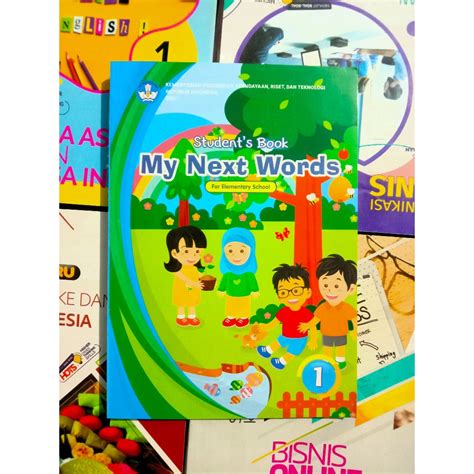 Jual Buku Siswa Bahasa Inggris My Next Words Kelas 1 Kurikulum Merdeka