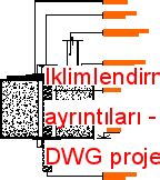 Proje Sitesi H v c işlem akış şeması Autocad Projesi