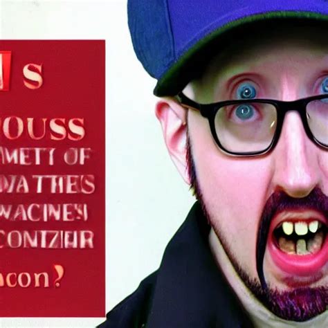 Nostalgia Critic Doug Walker Screaming Stable Diffusion