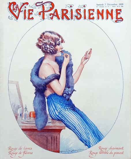 La Vie Parisienne Rouge Sex Appeal Mad Men Art Vintage Ad Art Collection