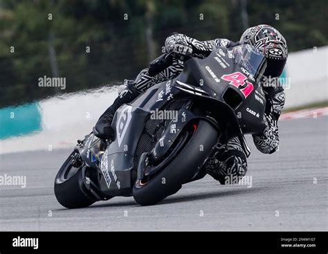 Kuala Lumpur Malaysia Th Feb Spanish Rider Aleix Espargaro