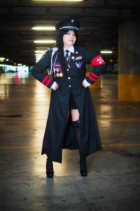 Umbrella Corporation Leader From Resident Evil Cosplay