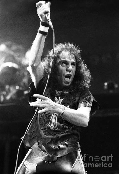 Ronnie James Dio Photograph by Concert Photos - Fine Art America