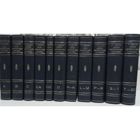 Grand Dictionnaire Universal Du XIX Sièclee 11 Volumes Pierre