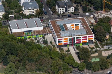 Luftaufnahme Leipzig Schulgeb Ude Der Gerda Taro Schule An Der