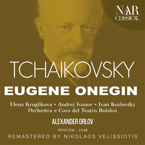 TCHAIKOVSKY EUGENE ONEGIN Album By Alexander Orlov 45 OFF