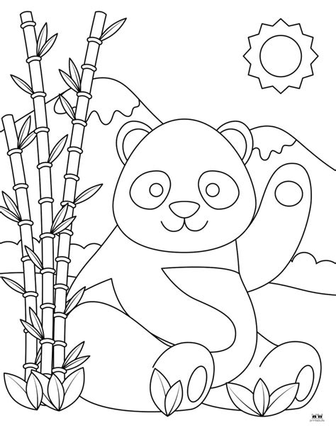 Panda Coloring Pages 25 Free Printables Printabulk