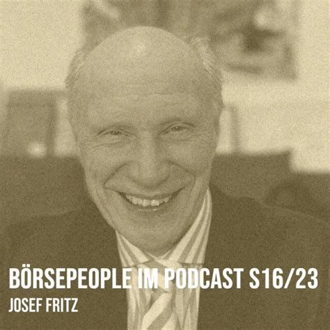 Börsepeople im Podcast S16 23 Josef Fritz boerse social