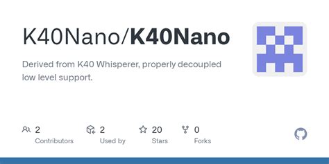 GitHub - K40Nano/K40Nano: Derived from K40 Whisperer, properly ...