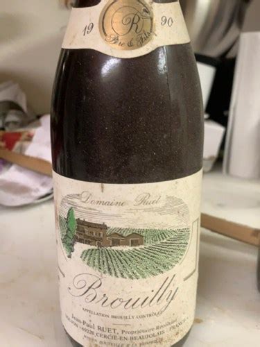 Domaine Ruet Brouilly Vivino US