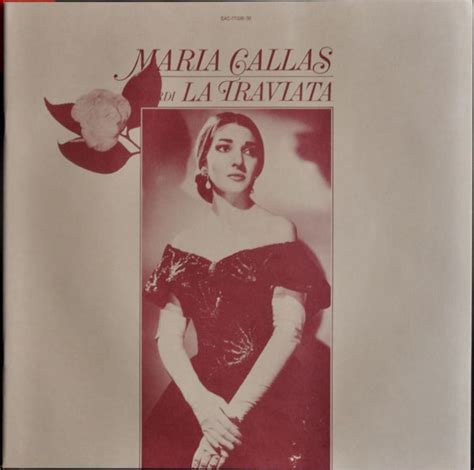 La Traviata By Giuseppe Verdi Maria Callas Alfredo Kraus Mario