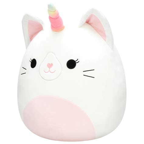 Squishmallows Plüschfigur Luxe Das Weiße Katzenhorn Serie 10 Einhorn