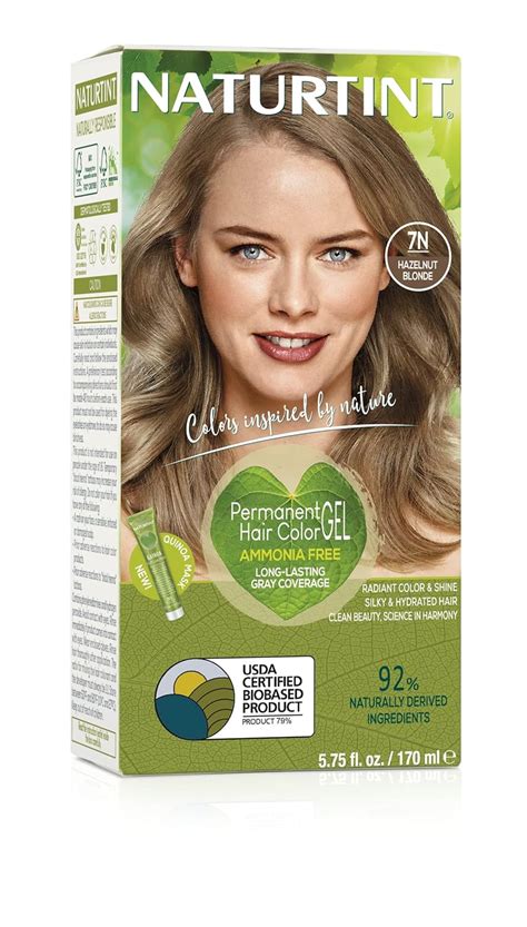 Amazon Naturtint Permanent Hair Color N Hazelnut Blonde Fl