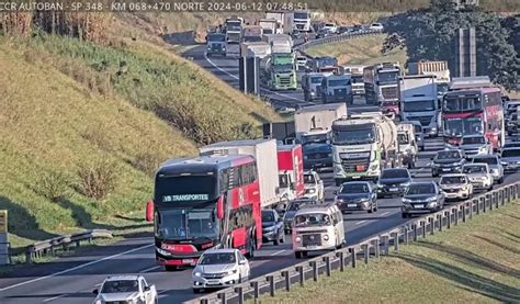 Acidente Na Rodovia Dos Bandeirantes Causa Km De Congestionamento