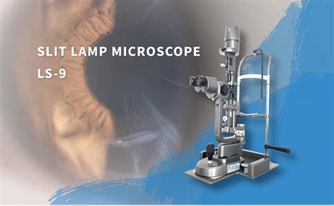 LS 9 Galilean System Slit Lamp Haag Streit Type Slit Lamp