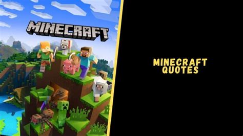 Top Quotes From The Minecraft Game For Your Inner Gamer