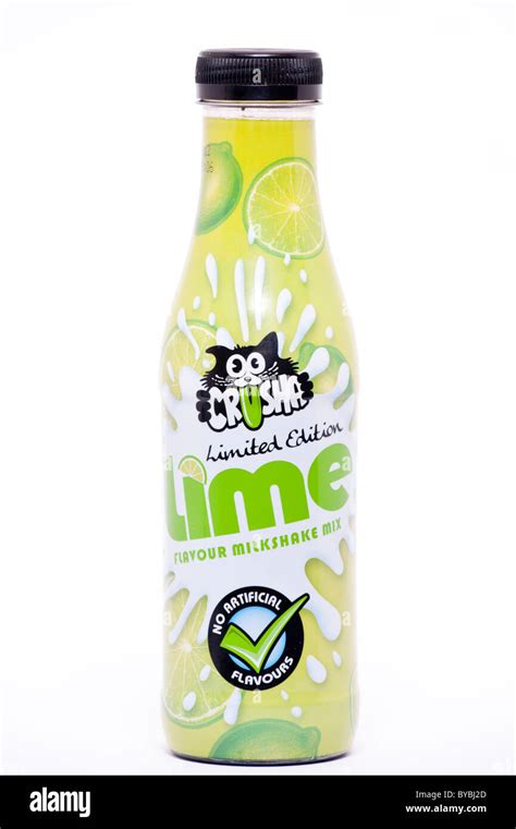 Crusha lime flavour milkshake hi-res stock photography and images - Alamy