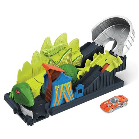 Pista de Juguete Hot Wheels Playsets Ataque Tóxico del Dinosaurio Walmart