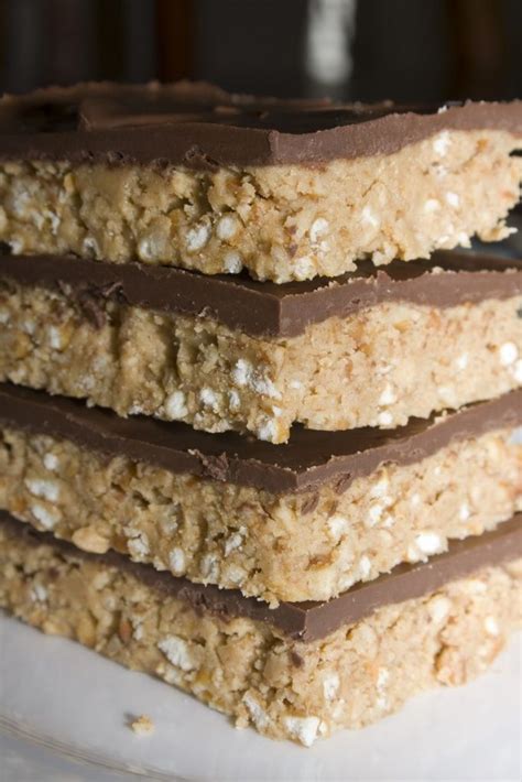 Chocolate Peanut Butter Pretzel Bars Quick No Bake Party Desserts