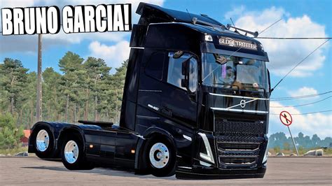 COMO FICOU O NOVO VOLVO FH DO BRUNO GARCIA EQUIPADO ETS2 MODS