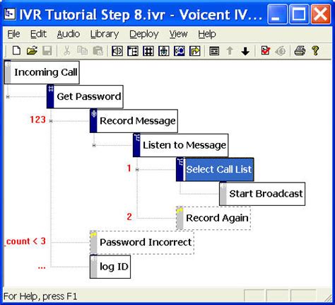 IVR Tutorial - Update IVR Call Flow