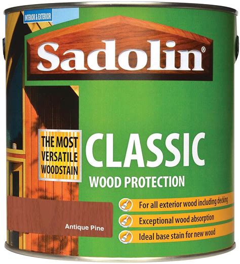 Buy Sadolin Classic Woodstain Antique Pine L From Today