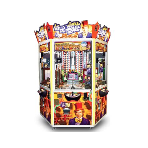 Willy Wonka 6 Player Coin Pusher Arcade Game