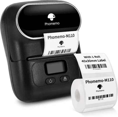 Phomemo M110S Label Maker Mini Portable Bluetooth Thermal Label