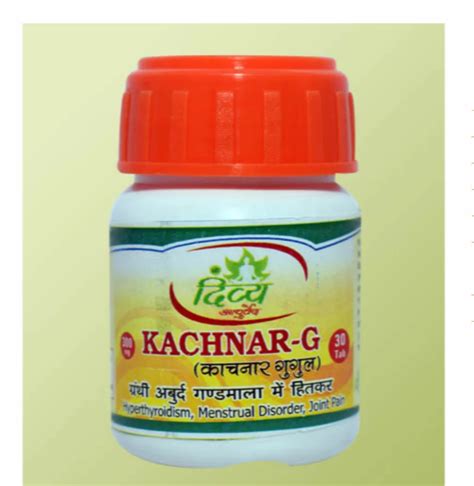 Kachnar Guggulu Tablet Packaging Type Bottle Packaging Size