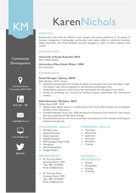 Sample Resume Template Docx Resume Template References