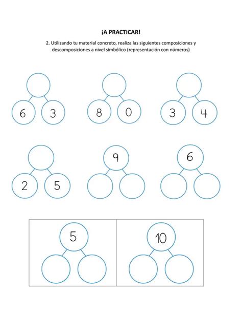 Guía Composición Y Descomposición Aditiva Profe Social