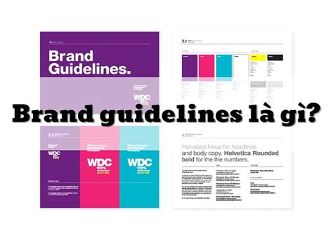 Guideline là gì Vai trò và bí kíp xây dựng brand guidelines