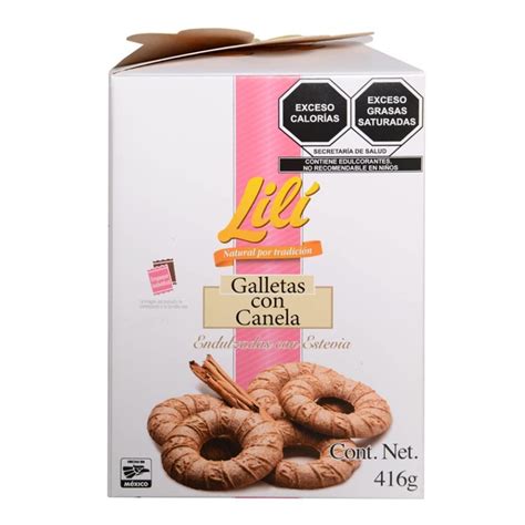 Galletas Lilí con canela 416 g Walmart