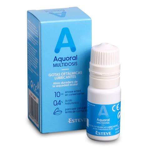 Aquoral Multidosis Gotas Oftalmológicas Lubricantes 10ml Farmacia