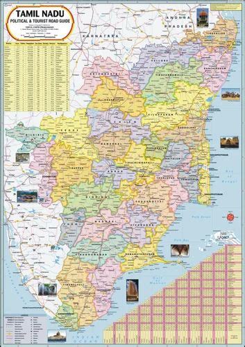 Tamil Nadu Political And Administrative Map Of Tamil Nadu 56 OFF